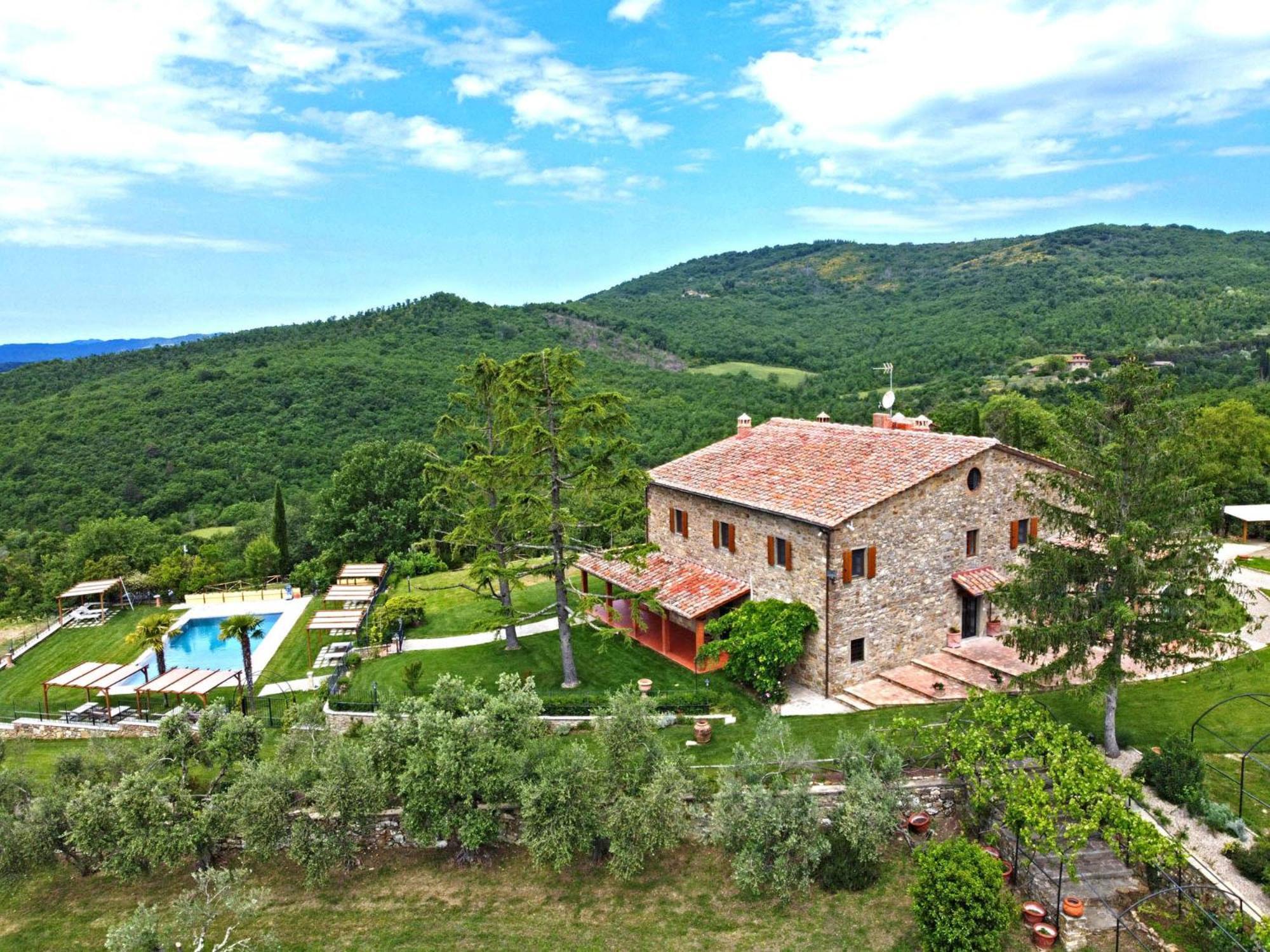Podere Le Volte Country House La Mita Чивитела ин Вал ди Киана Екстериор снимка